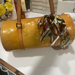 Louis Vuitton Yellow Barrel Bag